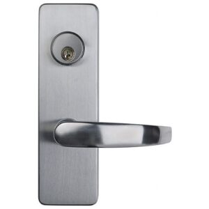 Detex EU2WXRHRXIC7 Advantex Value Series Electric Unlock Trim for Narrow Stile Rim and SVR Exit Devices, Right Hand Reverse Handing, 7-Pin Interchangeable Core Cylinder Housing