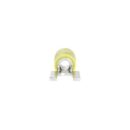 Panduit EV10-10FB-Q StrongHold Loose Piece Forks, 12-10 AWG, Yellow