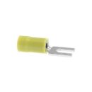 Panduit EV10-10FB-Q StrongHold Loose Piece Forks, 12-10 AWG, Yellow