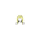 Panduit EV10-10FBK-Q StrongHold Loose Piece Forks, 12-10 AWG, Yellow