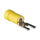 Panduit EV10-6FB-Q StrongHold Loose Piece Forks, 12-10 AWG, Yellow