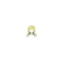 Panduit EV10-8FB-Q StrongHold Loose Piece Forks, 12-10 AWG, Yellow