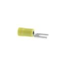 Panduit EV10-8FB-Q StrongHold Loose Piece Forks, 12-10 AWG, Yellow
