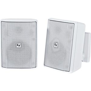 Electro-Voice EVID-S4.2TW Electro-Voice EVID-S4.2T 2-Way Indoor/Outdoor In-ceiling, In-wall, Surface Mount, Wall Mountable Speaker, 15 RMS, White