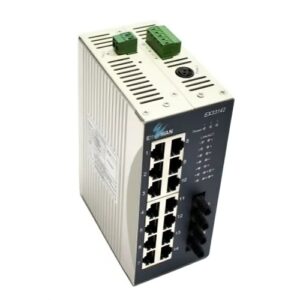 EtherWAN EX33142-20B Industrial Unmanaged 16-Port 10/100BASE Ethernet Switch