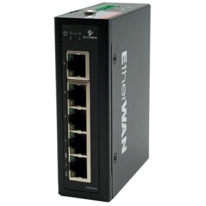 EtherWAN EX41941 Network Switch, Hardened Unmanaged with 4 PoE Ports