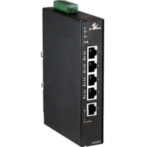 EtherWAN EX45905 Hardened Unmanaged 5-Port 10/100/1000base-T (4 PoE) Gigabit Ethernet Switch