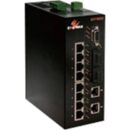 EtherWAN EX78802-03BT 8-Port 10/100base-Tx PoE 2-Port Gigabit Hardened Managed Ethernet Switch