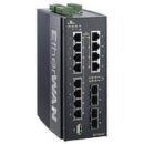 EtherWAN EX78922E-0VB EX78900E Series Hardened Managed 10 to 16-Port Gigabit PoE Ethernet Switch