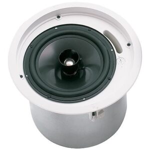 Electro-Voice F.01U.117.606 8" Coaxial Flush-Mount Installation Speaker with Low-Profile Backcan