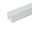 Panduit F1.5X4WH6 Narrow Slotted Duct, 1.5x1x6", Polyvinyl Chloride