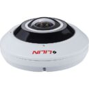 LILIN F2R3682IM 8MP Fixed IR Vandal Resistant Fisheye IP Camera, 1mm Lens, White