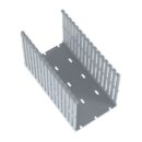 Panduit F4X5LG6 Cable Duct, Narrow Slotted Duct, PVC, 4 x 5 x 6'