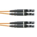 Panduit F62ELLNLNSNM009 Fiber Optic Patch Cord, OM1 2-Fiber 1.6mm PC LSZH Line Card1 Duplex/Line Card1 Duplex, Standard, 9m