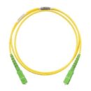 Panduit F913RANANSNM001 1-Fiber Patch Cable, OS2, 3mm, OFNR, SC/APC to SC/APC Standard