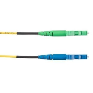 Panduit F91EL1NB1SNM015 1-Fiber Patch Cord, OS2, 1.6mm, LSZH, LC Simplex to SC/APC Standard