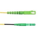 Panduit F91ELANB1SNM010 Fiber Optic Patch Cord, OS2 1-Fiber 1.6mm PC LSZH Silver Coated Copper/APC TO Line Card1/APC ST, 10m