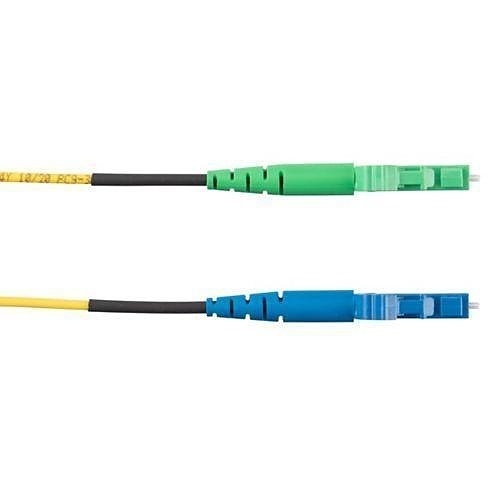 Panduit F91ER1NB1SNM007 Fiber Optic Patch Cord, OS2 1-Fiber 1.6mm PC OFNR Line Card1 Simplex to Line Card1/Access Point, 7m