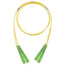 Panduit F923RANANSNM010 Fiber Optic Patch Cord, OS2 Fiber 3mm Jacket Patch Cord OFNR, 10m