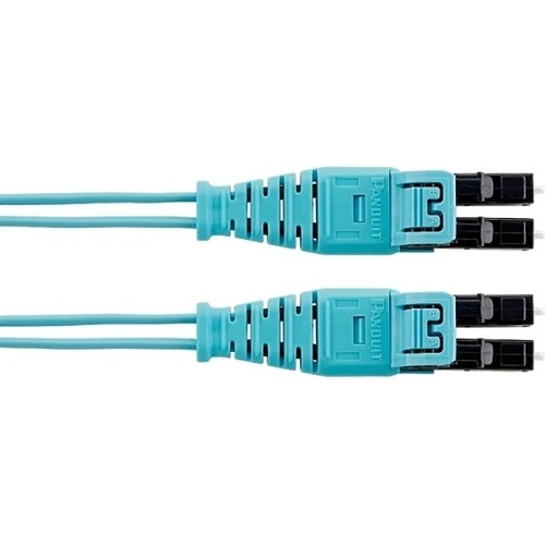 Panduit F92ELQ1Q1SNM032 Fiber Optic Patch Cord, OS2 2-Fiber 1.6mm PC LSZH with Push-Pull Feature, 32m
