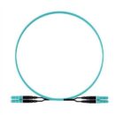 Panduit F92EPKHLHSHM030 Fiber Optic Patch Cord, OS2 2-Fiber 1.6mm PC OFNP Line Card1 Key, 30m, Aqua