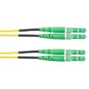 Panduit F92ERB1B1SNM001 Fiber Optic Patch Cord, OS2 2-Fiber 1.6mm PC OFNR LCAPC to LCAPC, 1m
