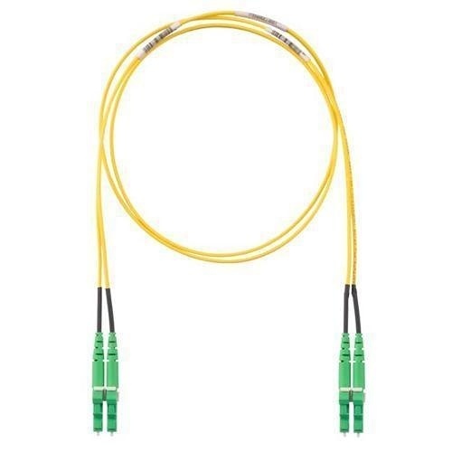 Panduit F92ERB1B1SNM001 Fiber Optic Patch Cord, OS2 2-Fiber 1.6mm PC OFNR LCAPC to LCAPC, 1m