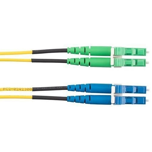Panduit F92ERB1LNSNM001 Fiber Optic Patch Cord, OS2 2-Fiber 1.6mm PC OFNR Line Card1/APC to Line Card1 Duplex, 1m