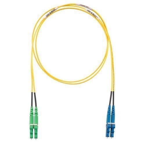Panduit F92ERB1LNSNM001 Fiber Optic Patch Cord, OS2 2-Fiber 1.6mm PC OFNR Line Card1/APC to Line Card1 Duplex, 1m