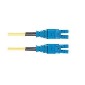 Panduit F92ERQ1Q1SNM008 Fiber Optic Patch Cord, OS2 2-Fiber 1.6mm PC OFNR Push-Pull Line Card1/Push-Pull, 8m