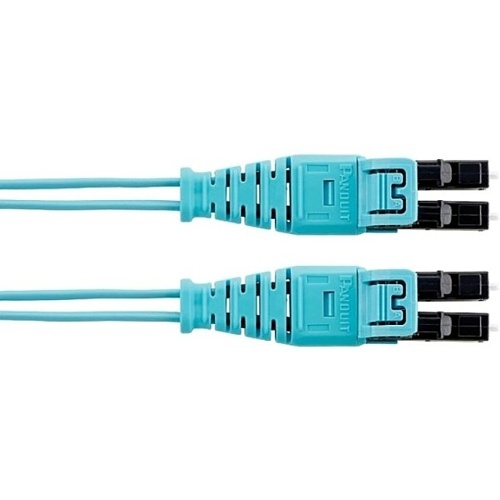 Panduit F92ERQ1Q1SNM031 Fiber Optic Patch Cord, OS2 2-Fiber 1.6mm PC OFNR Push-Pull Line Card1/Push-Pull, 31m