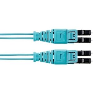 Panduit F92ERQ1Q1SNM032 Fiber Optic Patch Cord, OS2 2-Fiber 1.6mm PC OFNR Push-Pull Line Card1/Push-Pull, 32m