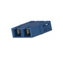Panduit FADSCZBU-L SC/APC Duplex Fiber Optic Adapter, Zirconia Split Sleeves, Blue