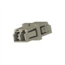 Panduit FADSLCZEI-L F LC Duplex Fiber Optic Adapter, Zirconia Split Sleeves, Electric Ivory