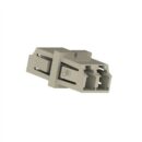 Panduit FADSLCZEI-L F LC Duplex Fiber Optic Adapter, Zirconia Split Sleeves, Electric Ivory