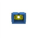 Panduit FASSCZBU-L SC/APC Simplex Fiber Optic Adapter, Singlemode, Zirconia Split Sleeves, Blue