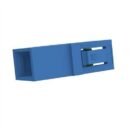 Panduit FASSCZBU-L SC/APC Simplex Fiber Optic Adapter, Singlemode, Zirconia Split Sleeves, Blue