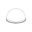 Hanwha FC15-006668A Dome Cover, Clear