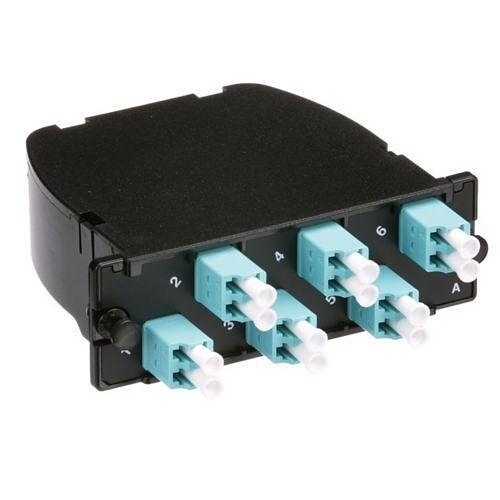 Panduit FC2XN-12-10AF OptiCom MPO-SC 12-Fiber Cassette OM3, Modified Method A, Standard Loss, LC Duplex Adapter