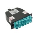 Panduit FC2XO-24-10AS 24-Fiber Optic Patch Panel, OM3 Fiber, Optimized Low Loss