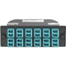 Panduit FC2ZA-24-10U OptiCom MPO-LC Fiber Cassette OM4, 24-Fiber, Universal