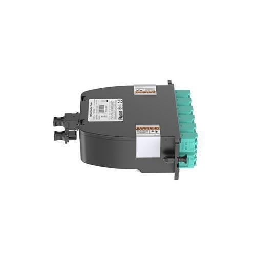 Panduit FC2ZN-24-10AF QuickNet MTP Fiber Optic Cassette, 24-Fiber Total, OM4, Standard Loss, Duplex LC Adapter, Modified Method A