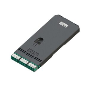 Belden FC3D06LDFP FX DCX Splice Cassette, OM3, 6-Port LC Duplex with 250Mu Pigtails, Aqua