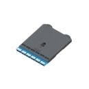 Belden FCSD06SDFP FX DCX Cassette, OS2, 6-Port with 250Mu Pigtails