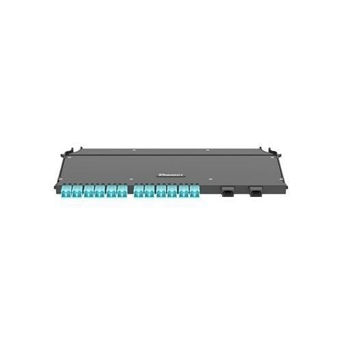 Panduit FDCZA-24-10ASRH 24-Fiber Front Access Cassette, OM4 LC Duplex
