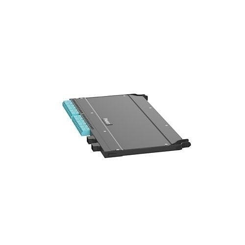 Panduit FDCZO-24-10AFRH 24-Fiber Front Access Cassette, OM4 LC Duplex