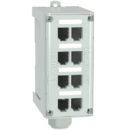 Panduit FDME8RG Fiber Optic Patch Panel, IndustrialNet, Blank Patch Panel