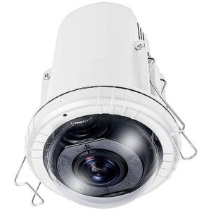 VIVOTEK FE9192-H S-Series 12MP WDR Recessed Fisheye IP Camera, 1.22mm Fixed Lens, White