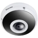 VIVOTEK FE9391-EHV-V2 S-Series 12MP Outdoor WDR Fisheye IP Camera, 1.22mm Fixed Lens, Black and White