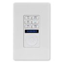 AMX FG5793-01-WH AMX MET-6NE Metreau 6-Button Ethernet Keypad with Navigation, White